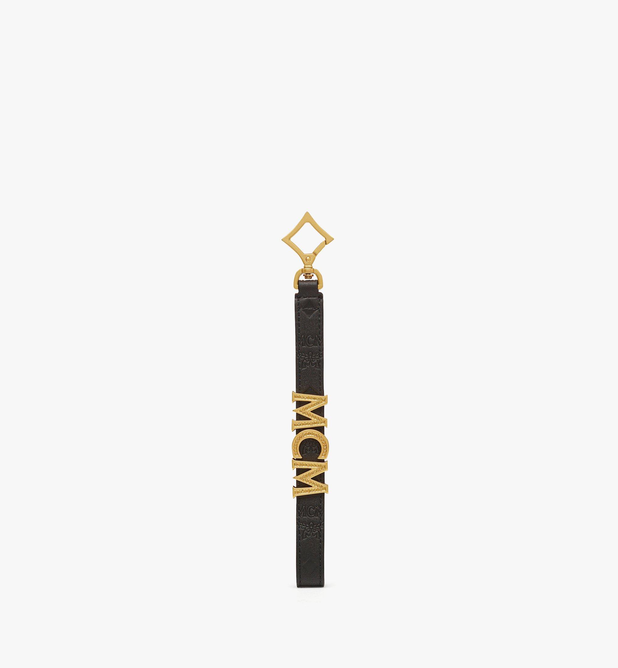 Aren Key Holder in Embossed Monogram Leather 1